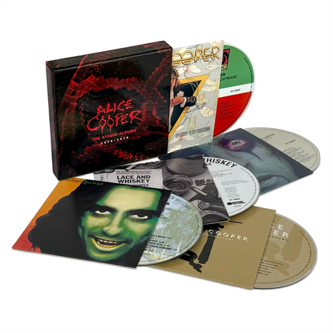 ALICE COOPER - THE STUDIO ALBUMS 1975-1978 (2026 - 5CD)