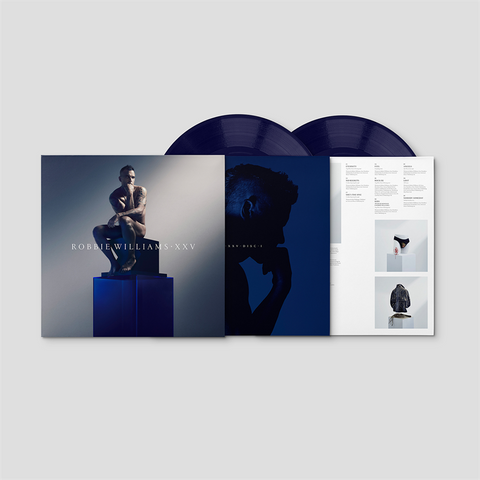 ROBBIE WILLIAMS - XXV (2LP - BLU | INDIE EXCL - 2022)