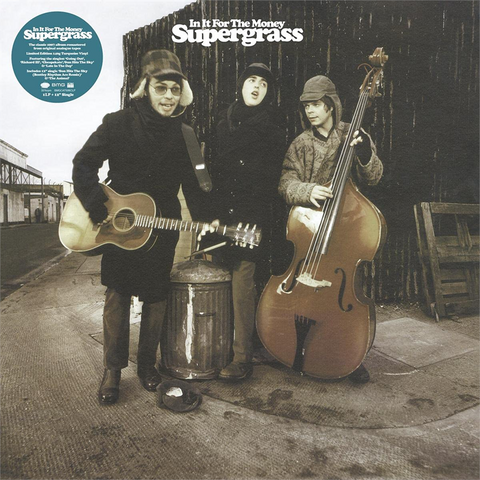 SUPERGRASS - IN IT FOR THE MONEY (LP - turchese | rem’21 - 1997)