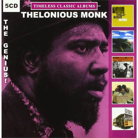THELONIOUS MONK - TIMELESS CLASSIC ALBUMS (4cd -  the genius)