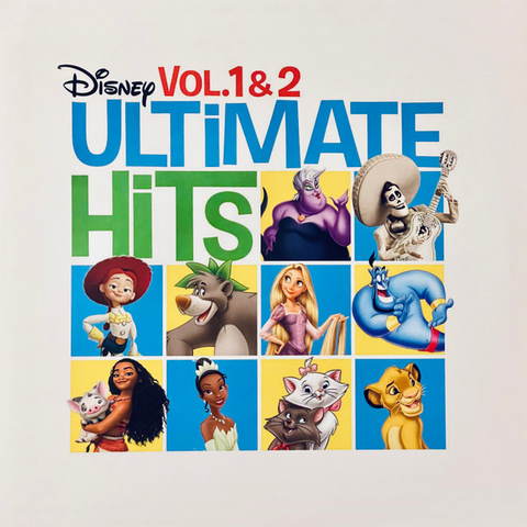 DISNEY - ARTISTI VARI - ULTIMATE HITS VOL.1&2 (2LP - COLORATO - 2021)