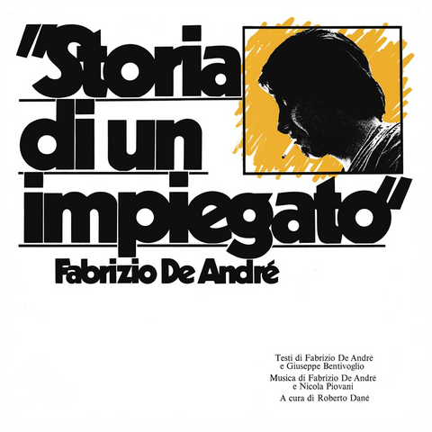 FABRIZIO DE ANDRE' - STORIA DI UN IMPIEGATO (LP - 1973)