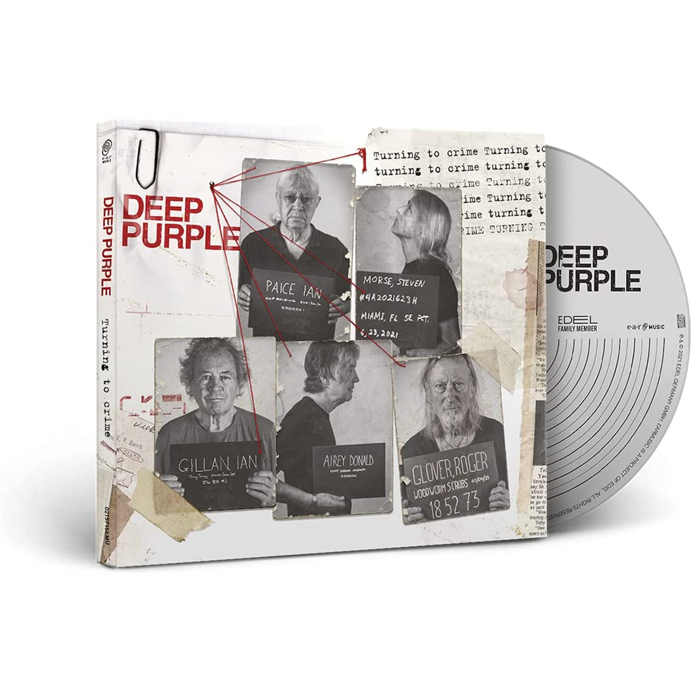 DEEP PURPLE - TURNING TO CRIME (2021 - cover album | digipak)