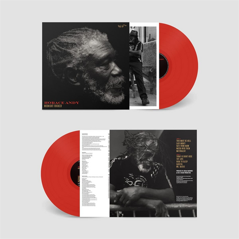 HORACE ANDY - MIDNIGHT ROCKER (LP - rosso - 2022)