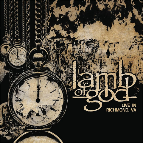 LAMB OF GOD - ASHES OF THE WAKE: LIVE IN RICHMOND, VA (2LP - BLACKFRIDAY24)