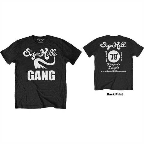 SUGAR HILL GANG - RAPPERS DELIGHT TOUR - nero - (M) - tshirt