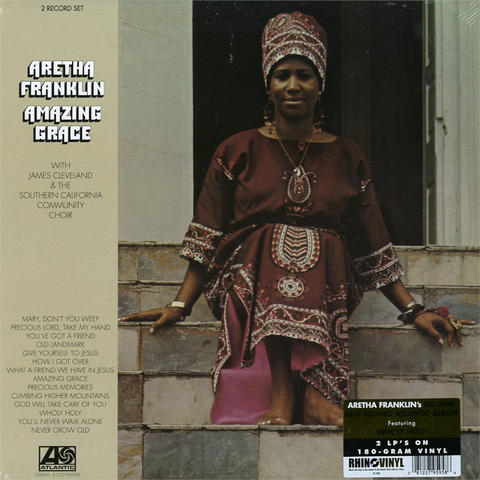ARETHA FRANKLIN - AMAZING GRACE (2LP – REM14 – 1972)