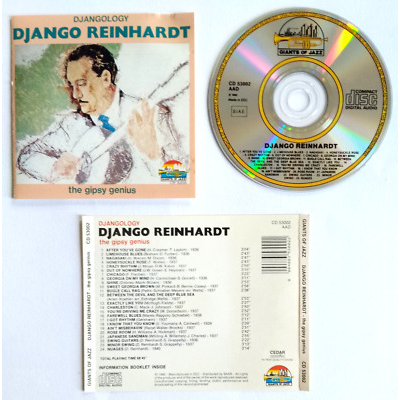DJANGO REINHARDT - DJANGOLOGY: THE GIPSY GENIUS (1989)