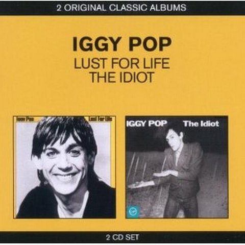 IGGY POP - LUST FOR LIFE / IDIOT (2 classic albums)