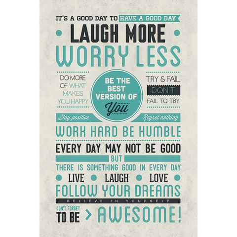SEMM MUSIC STORE - 491 - BE AWESOME - posterm