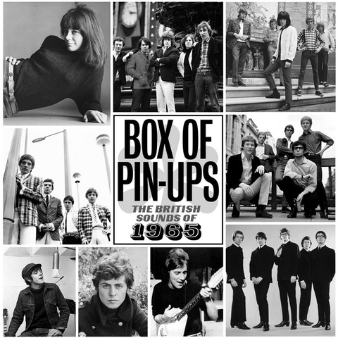 BOX OF PINUPS - ARTISTI VARI - THE BRITISH SOUNDS OF 1965 (3CD BOX)