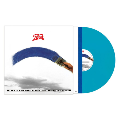 POOH - IL CIELO E' BLU SOPRA LE NUVOLE (LP - BLU CHIARO | INSERTO LTD NUM | RE26 - 1992)