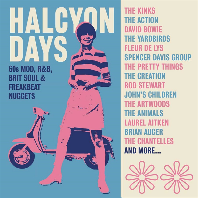 HALCION DAYS - ARTISTI VARI - HALCION DAYS: 60s Mods, R&B, Brit Soul & Freakbeat Nuggets (2022 - 3cd)