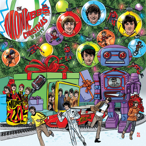 THE MONKEES - CHRISTMAS PARTY (12'' - RED VINYL)