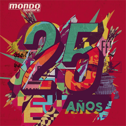 MONDOSONORO - 25th ANOS (2LP - rosso | ltd - 2019)