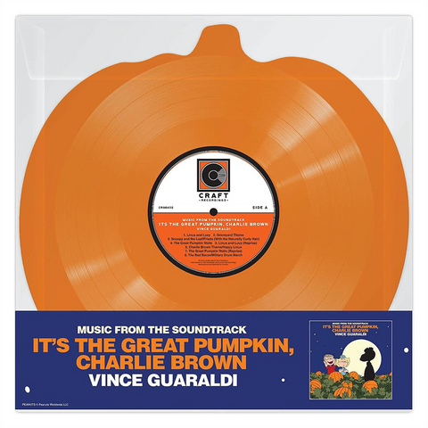 VINCE GUARALDI - IT'S THE GREAT PUMPKIN (LP – arancione sagomato – 2018)