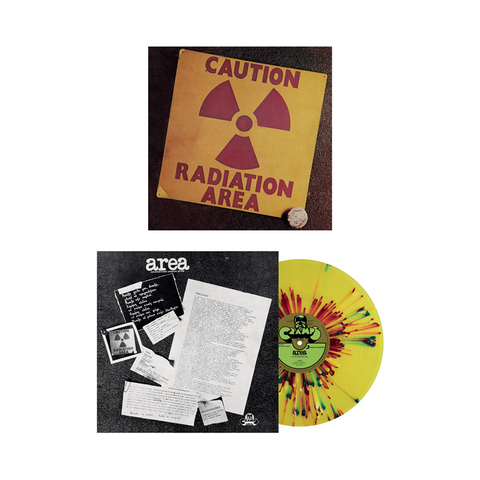 AREA - CAUTION RADIATION AREA (LP - giallo splatter | rem22 | num - 1974)