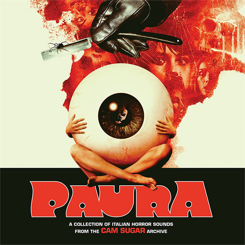 SOUNDTRACK - PAURA: a collection of italian horror sounds (2LP - splatter - 2021)