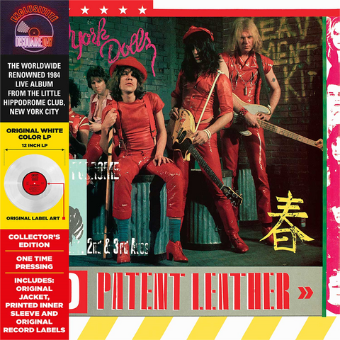 NEW YORK DOLLS - RED PATENT LEATHER (LP - red vinyl - RSD'19)