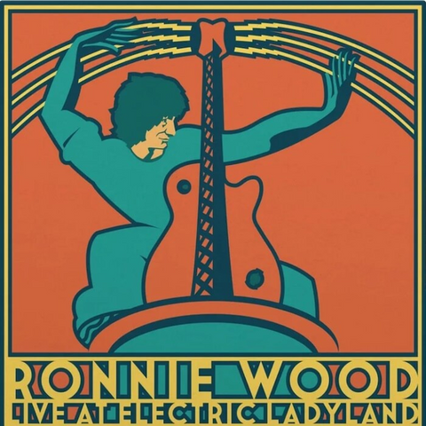 RONNIE WOOD - LIVE AT ELECTRIC LADYLAND (LP - AZZURRO - RSD'25)
