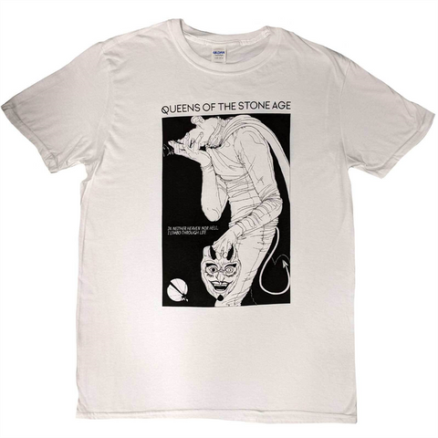 QUEENS OF THE STONE AGE - LIMBO - bianco - L - t-shirt