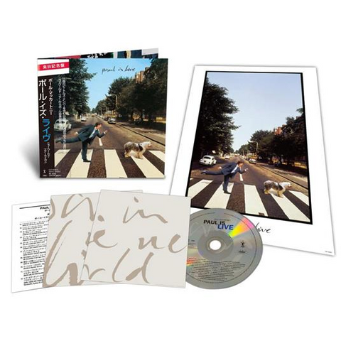 PAUL MCCARTNEY - PAUL IS LIVE (1993 - SHM CD | REM25)