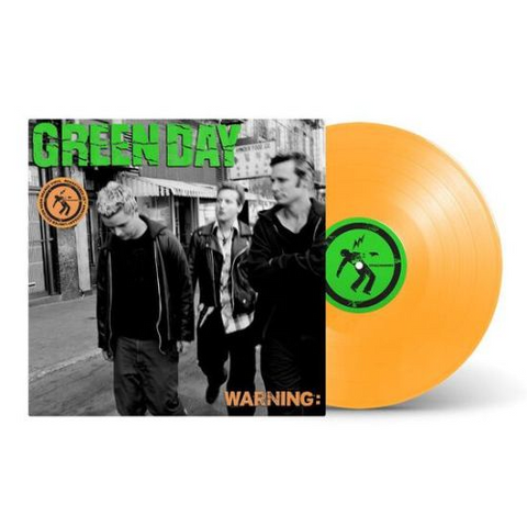 GREEN DAY - WARNING (LP - 25TH ANN | ARANCIONE | REM25 - 2000)