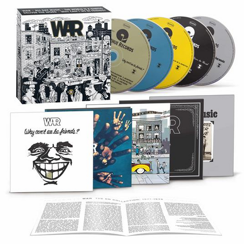 WAR - THE CD COLLECTION 1971-1975 (2025 - LTD - 5CD)