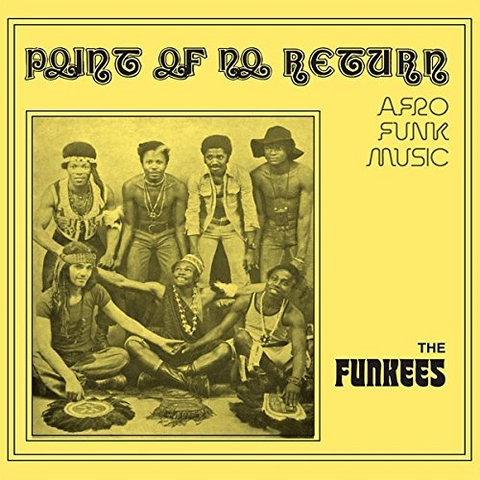 THE FUNKEES - POINT OF NO RETURN - AFRO FUNK MUSIC (LP FRENCH SLEEVE)