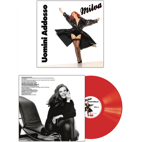 MILVA - UOMINI ADDOSSO (LP - ROSSO | REM22 - 1993)