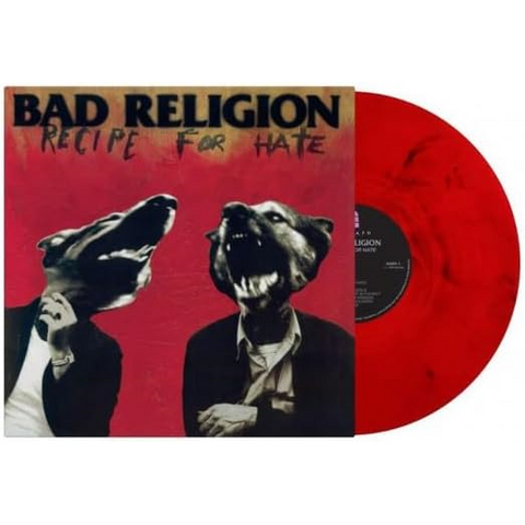 BAD RELIGION - RECIPE FOR HATE (LP - rosso | rem23 - 1993)