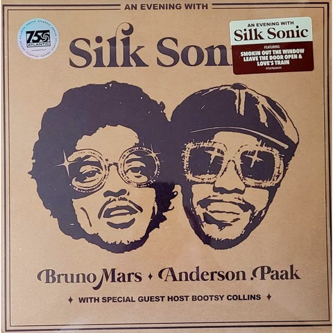 SILK SONIC - ANDERSON PAAK & BRUNO MARS - AN EVENING WITH SILK SONIC (LP - deluxe | rem23 - 2022)