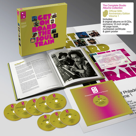 PHILADELPHIA INTERNATIONAL RECORDS - ARTISTI VARI - GET ON BOARD: THE SOUL TRAIN | VOLUME 1 (2021 - 9CD)