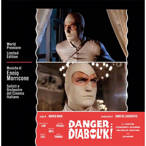 ENNIO MORRICONE - SOUNDTRACK - DANGER DIABOLIK! (LP - GATEFOLD | LTD NUM | REM25 - 1968)