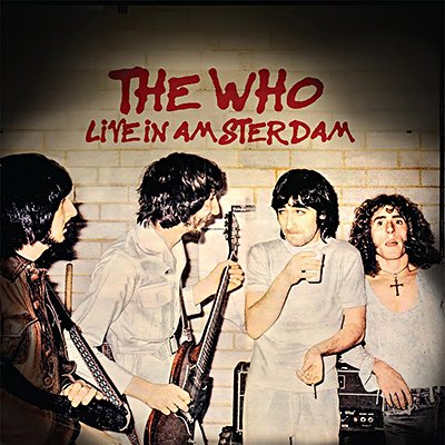 THE WHO - LIVE IN AMSTERDAM (2LP - red vinyl)