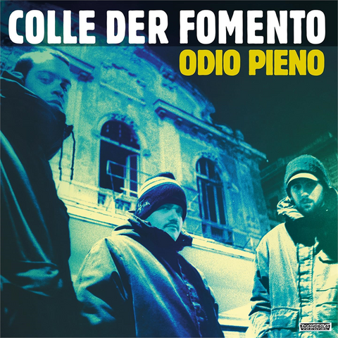 COLLE DER FOMENTO - ODIO PIENO (LP - blu | original artwork - ltd 1000 copies | rem24 - 1996)