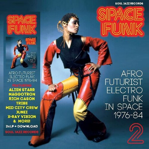 SPACE FUNK - ARTISTI VARI - SPACE FUNK 2: AFRO FUTURIST ELECTRO FUNK (2LP - COMPILATION - 2023)
