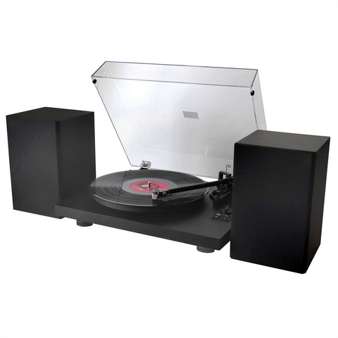 SOUNDMASTER - ELITE - PL711SW - PIATTO + 2 CASSE - NERO | USB | BLUETOOTH | ENCODING