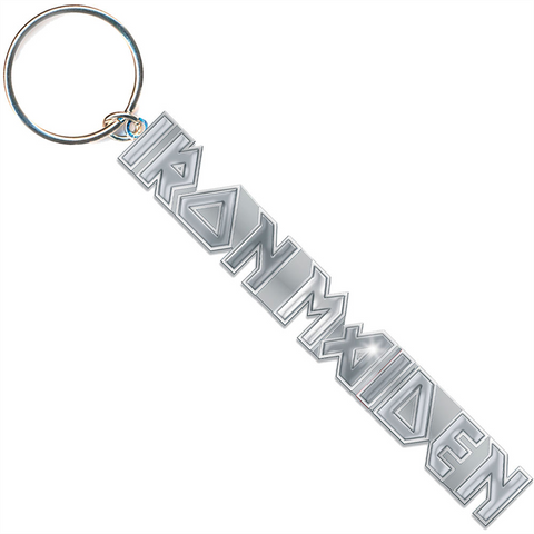 IRON MAIDEN - LOGO - PORTACHIAVI