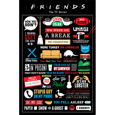 FRIENDS - INFOGRAPHIC - 508 - POSTER 61X91,5