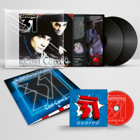 ARTICOLO 31 - COSI’ COM’E’ (2LP+CD - LEGACY EDT BOX | REM’21 1996)