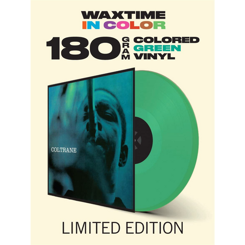 JOHN COLTRANE - COLTRANE (LP - verde | bonus tracks | rem22 - 1962)