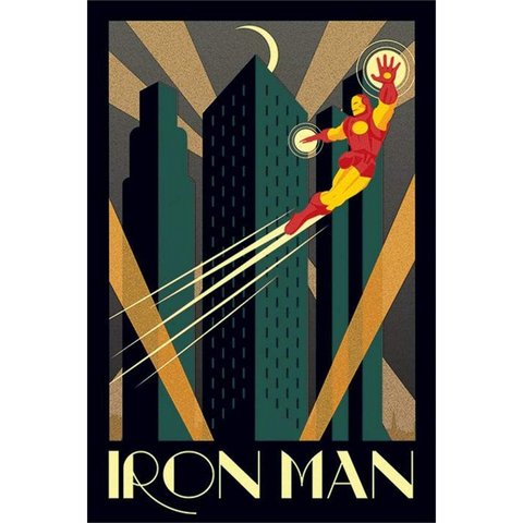 MARVEL - IRON MAN: deco - 753 - poster 61x91,5 cm