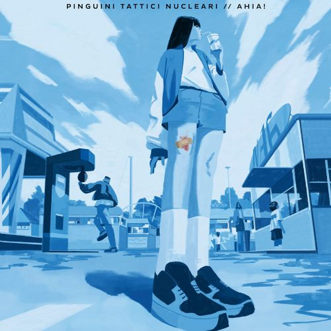 PINGUINI TATTICI NUCLEARI - AHIA! (EP - ALT COVER | COLORATO | NUOVA ED 2026 - 2020)