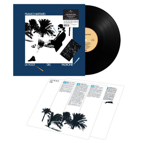 FRANCO BATTIATO - LA VOCE DEL PADRONE (LP - STUDIO ORIGINAL MASTER | LTD 999 COPIES | REM25 - 1981)