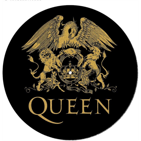 QUEEN - LOGO- SLIPMAT / TAPPETINO GIRADISCHI
