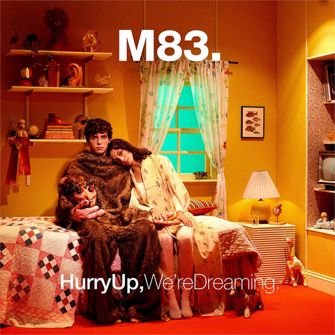 M83 - HURRY UP WE'RE DREAMING (LP – alt cover | arancione | rem22 – 2011)