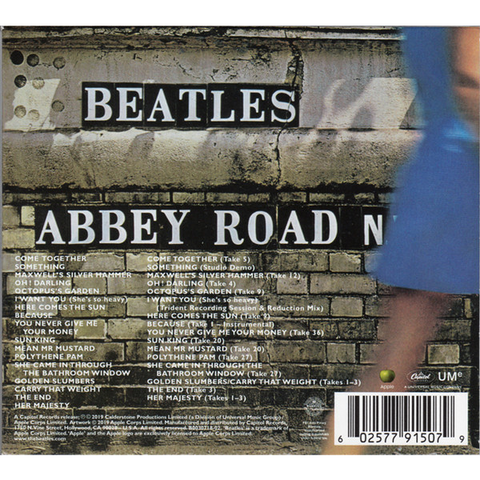THE BEATLES - ABBEY ROAD (1969 - 2cd - 50th)