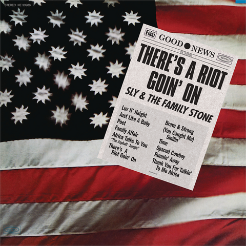 SLY & THE FAMILY STONE - THERE'S A RIOT GOIN' ON (LP - color | 50th ann | rem’21 - 1971)