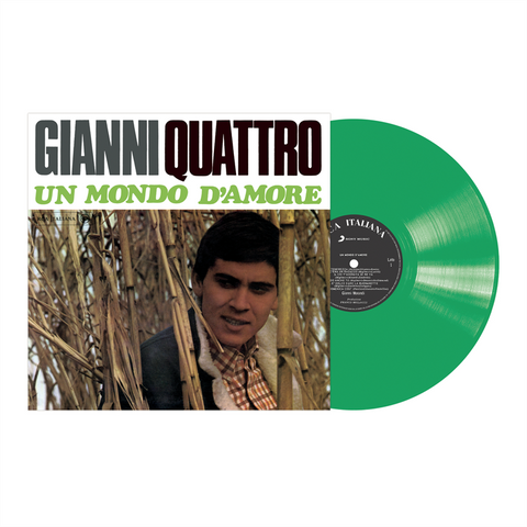 GIANNI MORANDI - GIANNI QUATTRO: UN MONDO D'AMORE (LP - VERDE | REM22 - 1967)